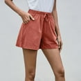 thumbnail image 7 of Edvintorg Summer Cotton And Linen Shorts Women High Waist Oversize Shorts Short Pants Women Fashion Casual Loose Pockets Sports Shorts Female S-3Xl, 7 of 7