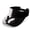 Black White Butterfly, variant on Galaxy Print Women’s Adjustable Open Top Sun Visor Lightweight Athletic Hat for Running Golf Tennis Beach