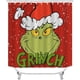 thumbnail image 4 of Grinch Christmas Decorations Grinch Decor the Grinch Non Slip Toilet Polyester Cover Mat Set Bathroom Shower Curtain, 4 of 5