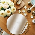 thumbnail image 3 of Round Placemats Set of 4 Ombre Brown White Place Mats Washable Woven Placemat Gradient Color Circle Braided Table Mat for Kitchen Dining Table Party Home Decor 15 Inch, 3 of 8