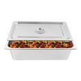 thumbnail image 6 of 4 Pack 6" Deep Stainless Steel Steam Table Pans Buffet Food Prep Pans with Cover, 6 of 17