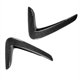 thumbnail image 4 of Real Carbon Fiber Trim Side Body Intake Grille Air Vent Cover For- F32 / F33 / F36 4-Series 2014-2017, 4 of 5
