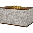 thumbnail image 2 of Crosley CR3110A-GY Octave Haut-Parleur Bluetooth du Milieu du Siècle avec Chargeur de Téléphone USB, Gris, 2 of 5