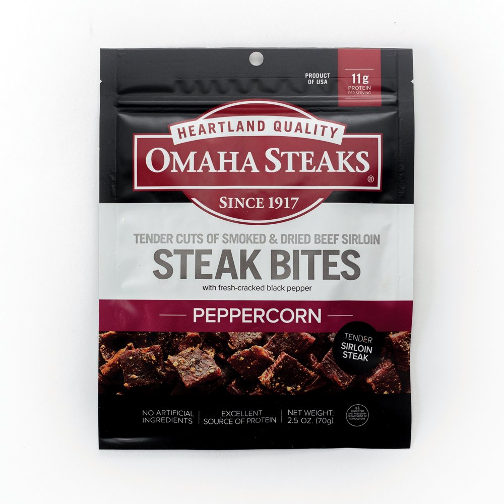 Omaha Steaks Peppercorn Steak Bites