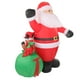 thumbnail image 3 of Decoración De Navidad Al Aire Libre Inflable Santa Elk LED A Prueba De Meteorología, 3 of 7