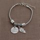 thumbnail image 3 of Pulsera de regalo para amigos, 2 piezas, de acero inoxidable, desechable, inspiradora., 3 of 4