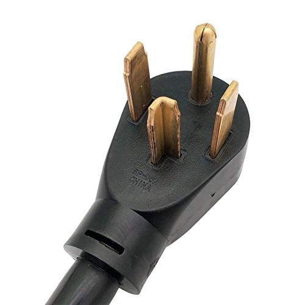Parkworld 886610 Dryer Splitter, NEMA 14-30 Male Plug to 14-30 ＆ 10-30 Female Receptacle, Dryer 4-Prong 30 AMP Y Adapter Cord 886610A