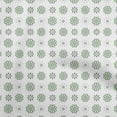 thumbnail image 1 of oneOone Velvet Green Fabric Asian Block Sewing Craft Projects Fabric Prints By Yard 58 Inch Wide, 1 of 5