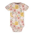 thumbnail image 3 of Gerber Baby Girl Short Sleeves Onesies Bodysuits, 8-Pack (Newborn - 12 Months), 3 of 11