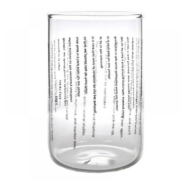 Drinking Glasses,High Borosilicate Heat Resistant Clear Glass Cup for  Water,Juice,Beer,Drinks and Cocktails and Mixed Drinks 