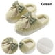 thumbnail image 1 of Zapatos casa Lindo Lazo Interior Suela Gruesa para Mujer (40-41) Verde, 1 of 8