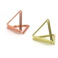 thumbnail image 4 of Mohdy Gold Sticky Notes,Creative Cute 2 Layer 3D Card Holder Love Seat Holder Metal Vertical Desktop Message Note Holder，Triangular Business Card Holder,Material:Iron, 4 of 9