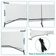 thumbnail image 3 of Ksports Pickleball Ensemble avec Filet de 22 Pieds, Volants LED, Ballons de Jeu, Blanc, 3 of 11