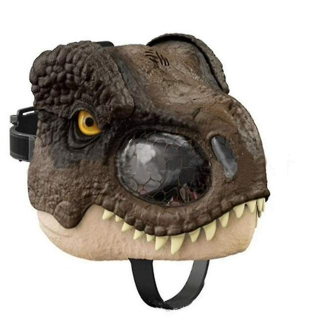 Máscara de dinosaurio Tyrannosaurus Rex de látex para adultos LIUYMXG