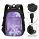 thumbnail image 3 of Fotbe Snowflakes Mochila con Estampado y Puerto USB para Hombre y Mujer, Mochila Antirrobo, Mochila de Viaje, Mochila Escolar, Mochila Universitaria, 3 of 7