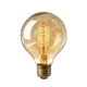 thumbnail image 1 of Bombilla de filamento de tungsteno, bombilla de globo Bombilla de luz de globo retro Bombilla de luz regulable retro Rendimiento sólido, 1 of 8