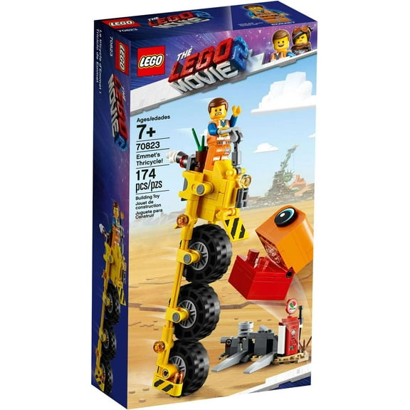 Pre-Owned LEGO The LEGO Movie 2 Emmet's Thricycle! 70823 Building Set