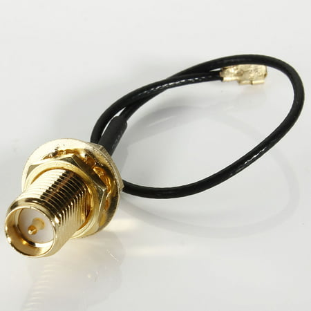 10CM U.FL IPX to RP-SMA Female Jack Pigtail Connector Cable For PCI Wifi