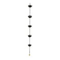 thumbnail image 1 of Cadena de lluvia Lotus para , bajantes de repuesto, cadena colectora de agua para baños de pájaros, para techos, para desviar el agua, para, 1 of 8