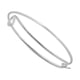 thumbnail image 1 of Pulsera expandible Minnieouse joyería de moda adorno de mano adorno corporal plata abierta, 1 of 6