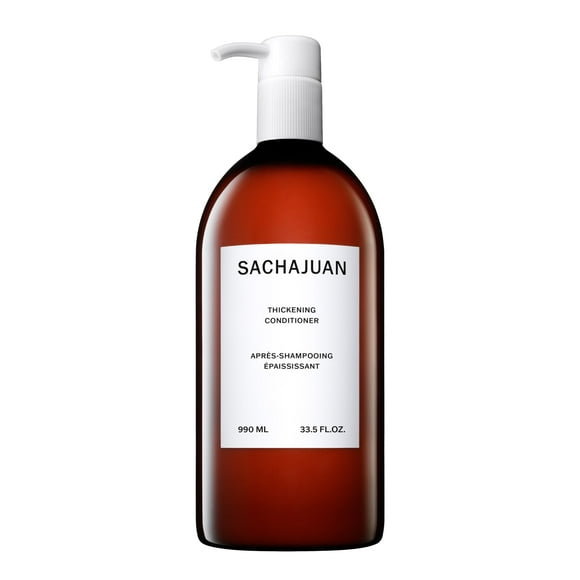 Sachajuan Thickening Hair Conditioner Volumizing Heat & Uv Protectants Shine & Smooth Volume Paraben-Free 33.5 Fl Oz