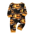 thumbnail image 3 of Family Matching Halloween Pajamas Set, Halloween Print PJs Sets 2 Pieces Loungewear Sleepwear Family Pajamas Matching Pjs, 3 of 4