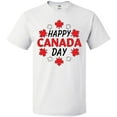 thumbnail image 3 of Inktastic Happy Canada Day- maple leaf circle T-Shirt, 3 of 5