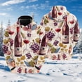 thumbnail image 2 of Sudadera con capucha con estampado 3D de copa de vino tinto para hombre, ropa de moda Harajuku, sudaderas con gráficos para fiestas de vino, jerséis hawaianos para cócteles, 2 of 5
