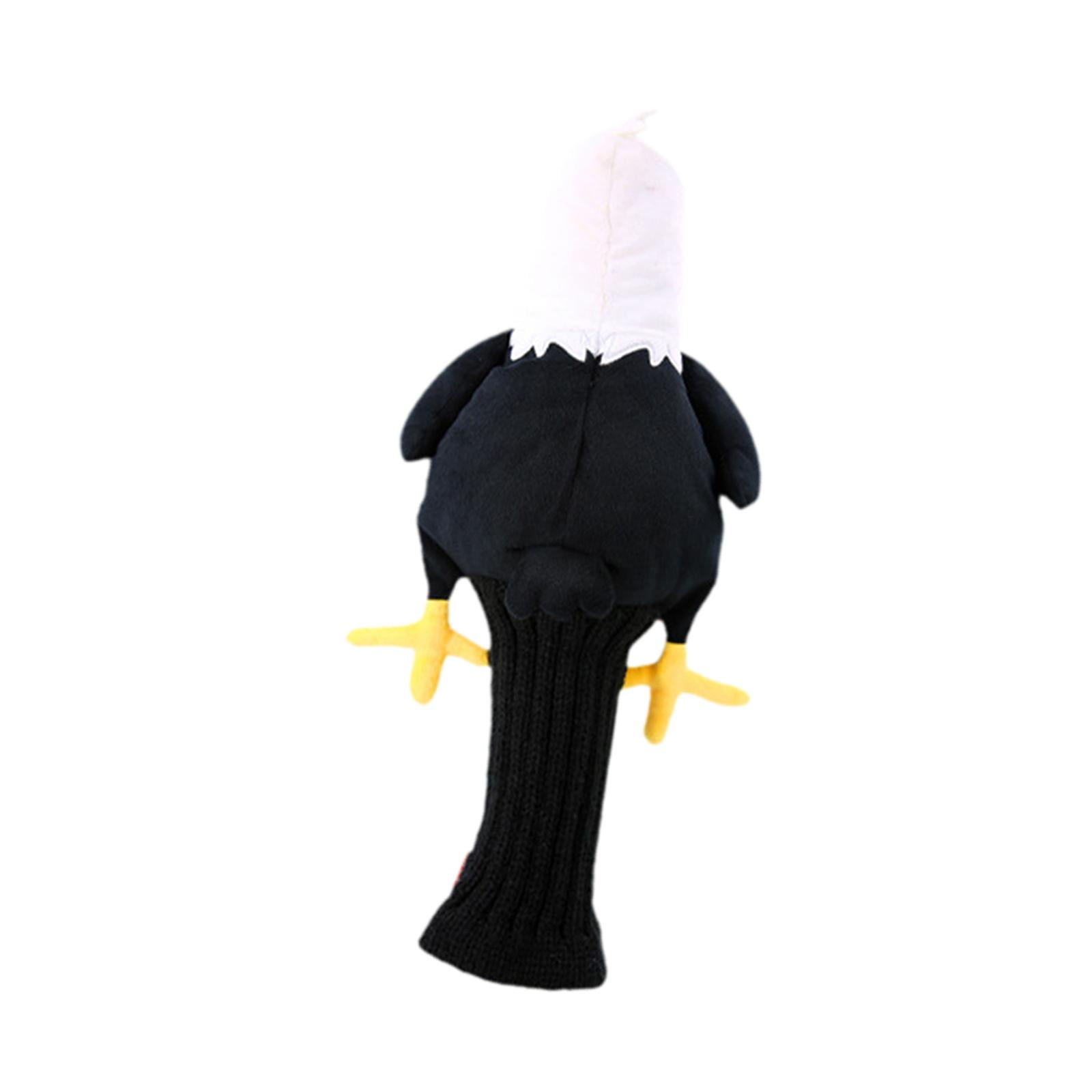 Golf Headcover Driver Protector Knitted Plush Animal Design Fits Adults and Golfers