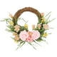 thumbnail image 2 of Corona De Rosas Artificiales, Decoracin Para Media Puerta, 40 Cm De Dimetro, Tela De Seda, Ideal Para Bodas Y Hogar, Arreglos Florales Artificiales, Centros De Mesa, Decoracin Diy, Ukhbmc, 2 of 4