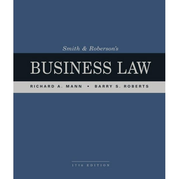 Mindtap Course List: Smith and Roberson's Business Law (Hardcover)
