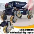 thumbnail image 2 of Robot Dog Remote Control Dual Control Gesture Stunt Robot Dog with Music, 2 of 9