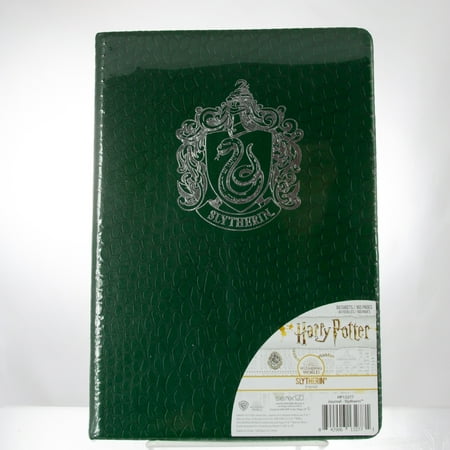 Harry Potter Deluxe Bound Slytherin Journal - Beautiful Snake Skin Cover with 160 pages!