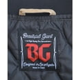 thumbnail image 6 of Beautiful Giant Men's Bomber Jacket with Quilted Lining PU Leather Sleeves Winter Coat, 6 of 6
