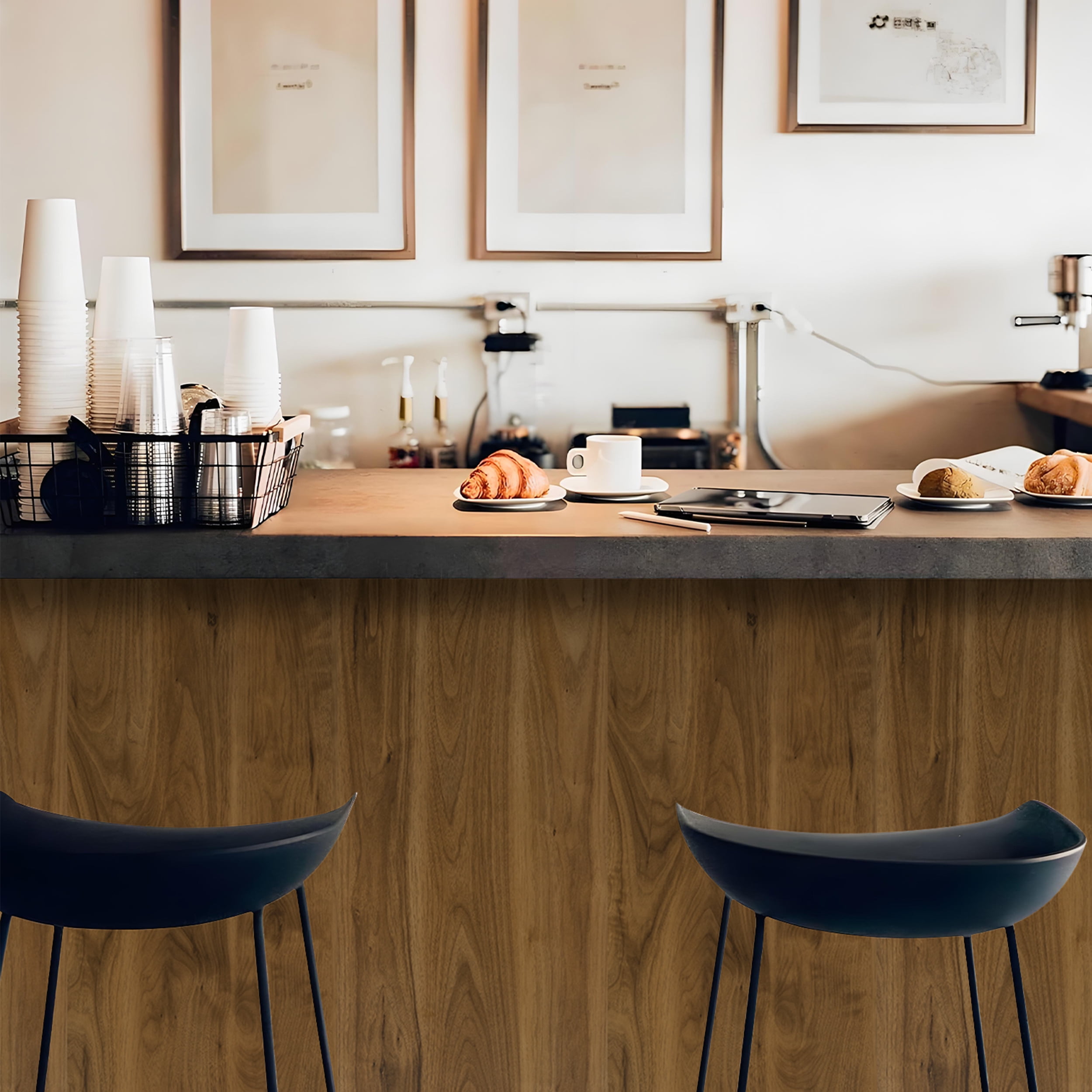 Abyssaly Wood Wallpaper Peel and Stick Contact Paper Removable Vinyl Wallpaper 15.7"×275.5" Self-Adhesive Removable Vinyl Contact Paper for Home Decor