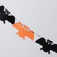 thumbnail image 3 of Hallloween Bunting Banner Nonwoven Garland Cadena Pared Puerta Ventana Colgante Decoración Foto Prop Gloria Banner de Halloween, 3 of 8
