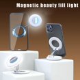 thumbnail image 3 of Magnetic Mobile Phone Fill Light Live Streaming Camera Light Beauty RGB, 3 of 8