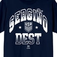 thumbnail image 2 of USSF X USMNTPA Sergino Dest Logo Icons Adult Navy Crew Neck Short Sleeve T-shirt-3XL, 2 of 7