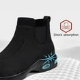 thumbnail image 5 of LARNMERN Steel Toe Work Boots for Men Safety Shoes Women Waterproof Slip-Resistant Chelsea Boot Air Cushion Work Shoes, 5 of 8