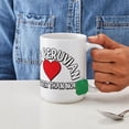 thumbnail image 4 of CafePress - Half Peruvian - 15 oz Ceramic Large White Novelty Mug, 4 of 6