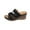 Black Wedges Shoes for Women, variant on Hopeusnice Wedges Shoes for Women PU Materials Summer Shoes Breathable Soft Women's Wedges Shoes Wedge Heel Non-Slip Trendy Open Toe Roman Arch Support Shoes Brown 38