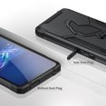thumbnail image 4 of For Asus ROG Phone 6 5G/ROG Phone 7 5G PC+TPU Phone Case Anti-Slip Kickstand Phone Cover, 4 of 5