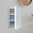 thumbnail image 6 of Colaxi Wall Mounted Key Storage Box Key Holder with Hooks Key Security Box for Complexes Easily Mounted 48 Key Position, 6 of 10