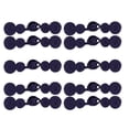 thumbnail image 1 of 5 pares de botones chinos de tela satinada para coser cheongsam Armada, 1 of 9