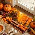 thumbnail image 4 of DAMAI Fall Welcome Doormat 23.6x15.7 Inch Fall Leaves Front Door Mat Indoor Outdoor Entrance Floor Mats Non-Slip Washable Seasonal Autumn Thanksgiving Switch Rug Door Mat Home Decor Rugs, 4 of 6
