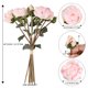 thumbnail image 3 of Flores artificiales ICBOX, 2 ramos de peonías rosas, 18 unidades, 3 of 8