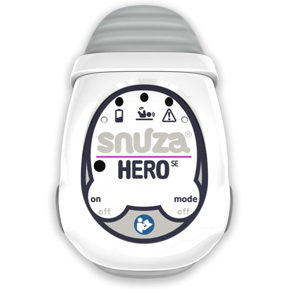 Snuza Hero SE: Wearable Child-Care Aid, Patented Sensor Technology, Movement Activity Notifications, No Wi-Fi or Sensor Pads.