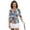 Colored Palm Leaves, variant on Uorisanigo Leopard-Print Golf Women's Golf Top Comfortable Polyester Spandex Fabric Moisture Wicking Casual Tennis Activewear Fashion Quarter Zip Workout Sports Outing Wear