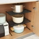 thumbnail image 5 of Estante Ajustable de 3 Niveles para Ollas, Organizador de Cocina Que Ahorra Espacio con Múltiples Estantes para Utensilios de Cocina, Suministros de Oficina, Dormitorio, Ropa, Estudio y Almacenamient, 5 of 7