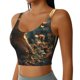 thumbnail image 2 of Balery Sunshine Butterfly Flower Bear Sujetadores deportivos con espalda cruzada para mujer, acolchados, sin costuras, de alto impacto, ideales para yoga, gimnasio, entrenamiento y fitness.-XX-Large, 2 of 8
